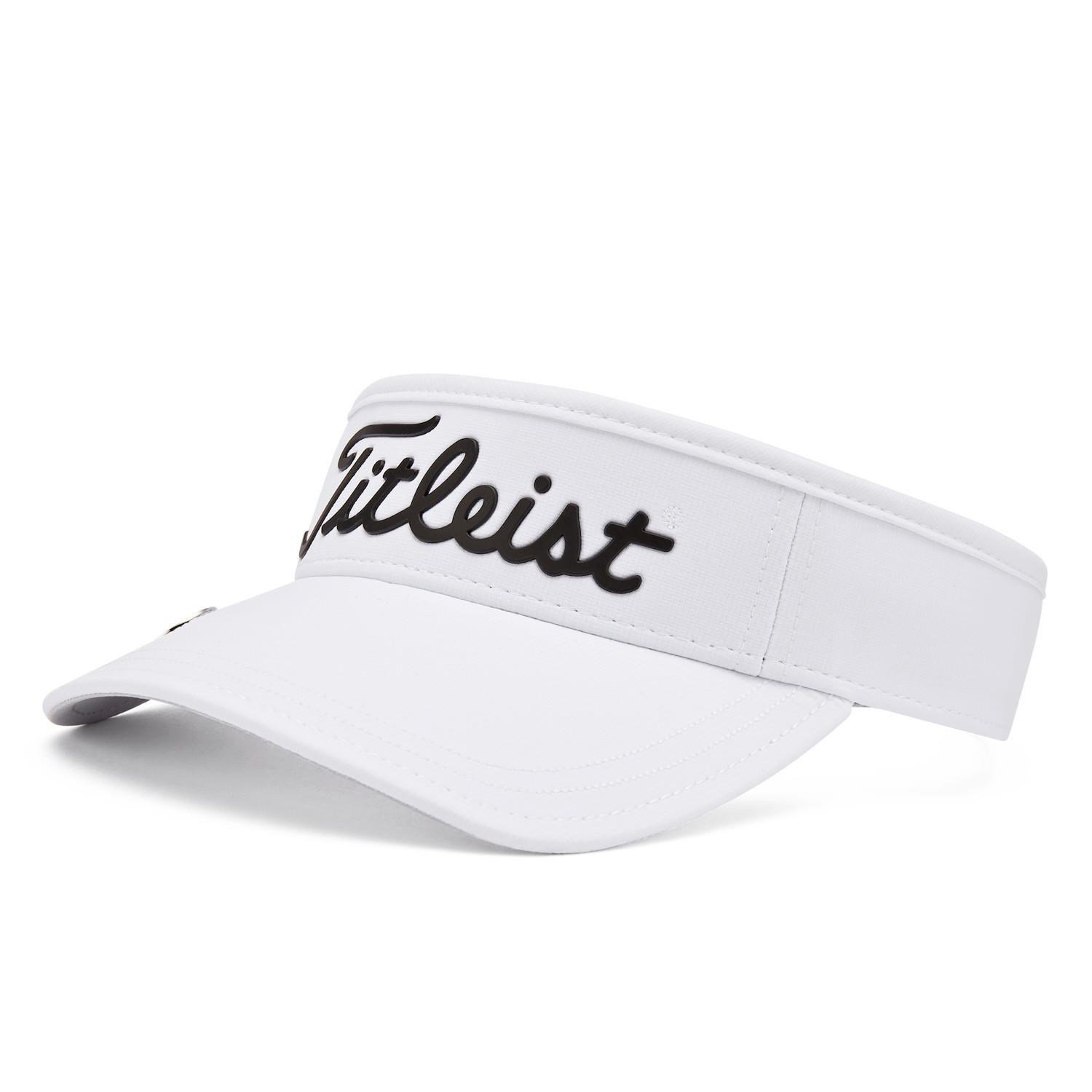 Titleist Players Ball Marker visera unisex, blanco/negro