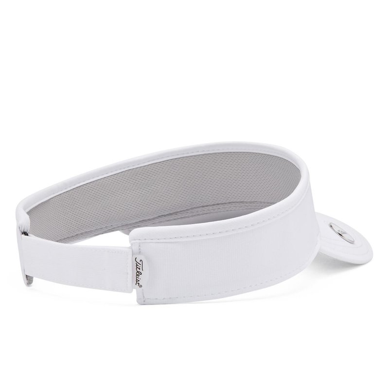 Titleist Players Ball Marker visera unisex, blanco/negro