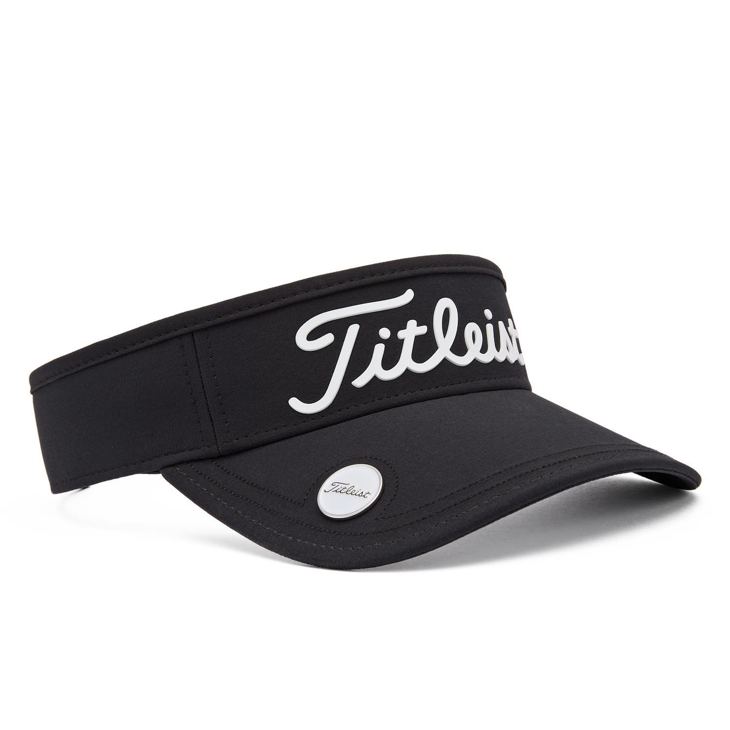 Titleist Players Ball Marker visera unisex, negro/blanco