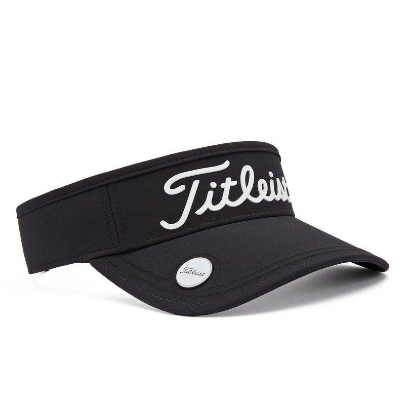 Titleist Players Ball Marker visera unisex, negro/blanco