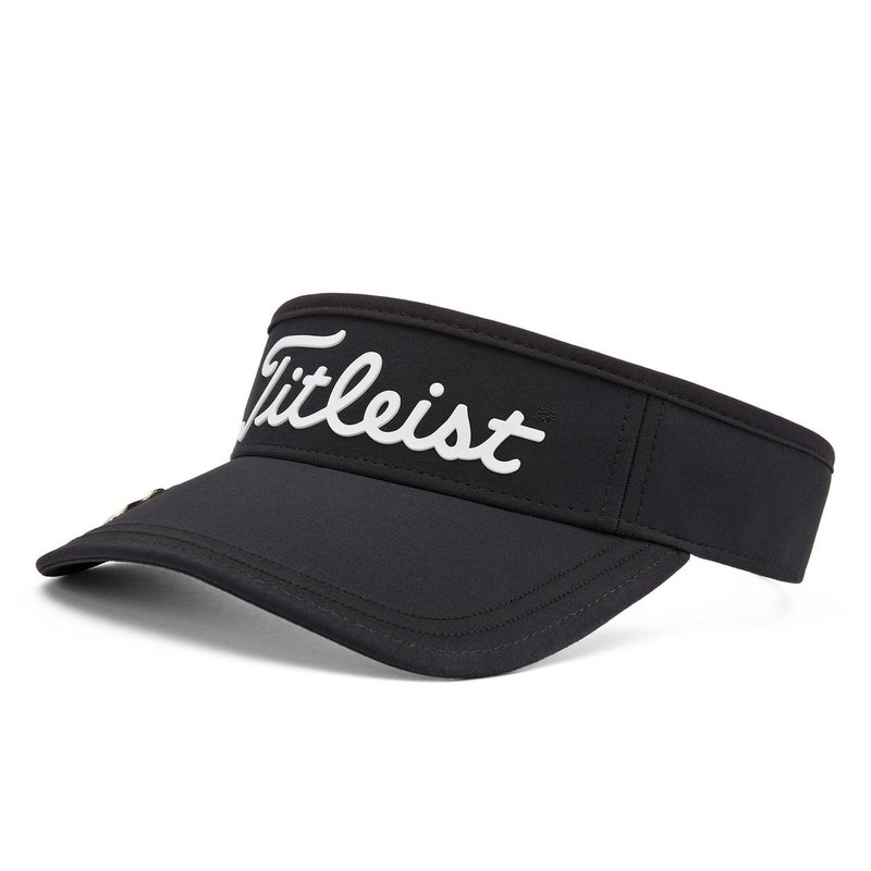 Titleist Players Ball Marker visera unisex, negro/blanco