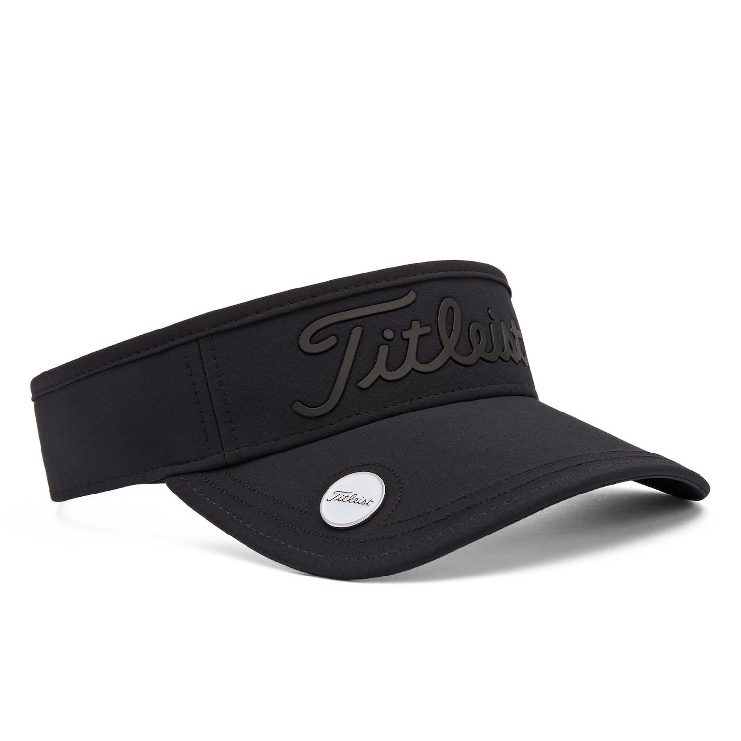 Titleist Players Ball Marker visera unisex, negro/negro