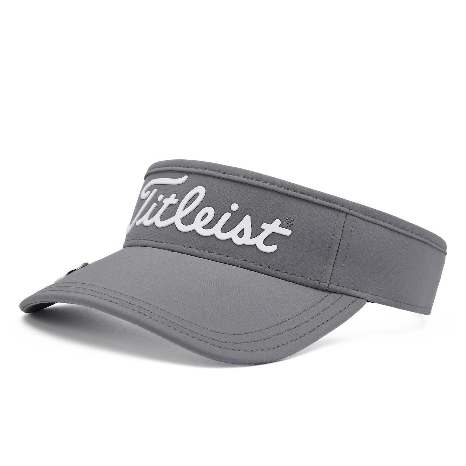 Titleist Players Ball Marker visera unisex, carbón/blanco