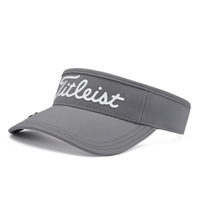 Titleist Players Ball Marker visera unisex, carbón/blanco