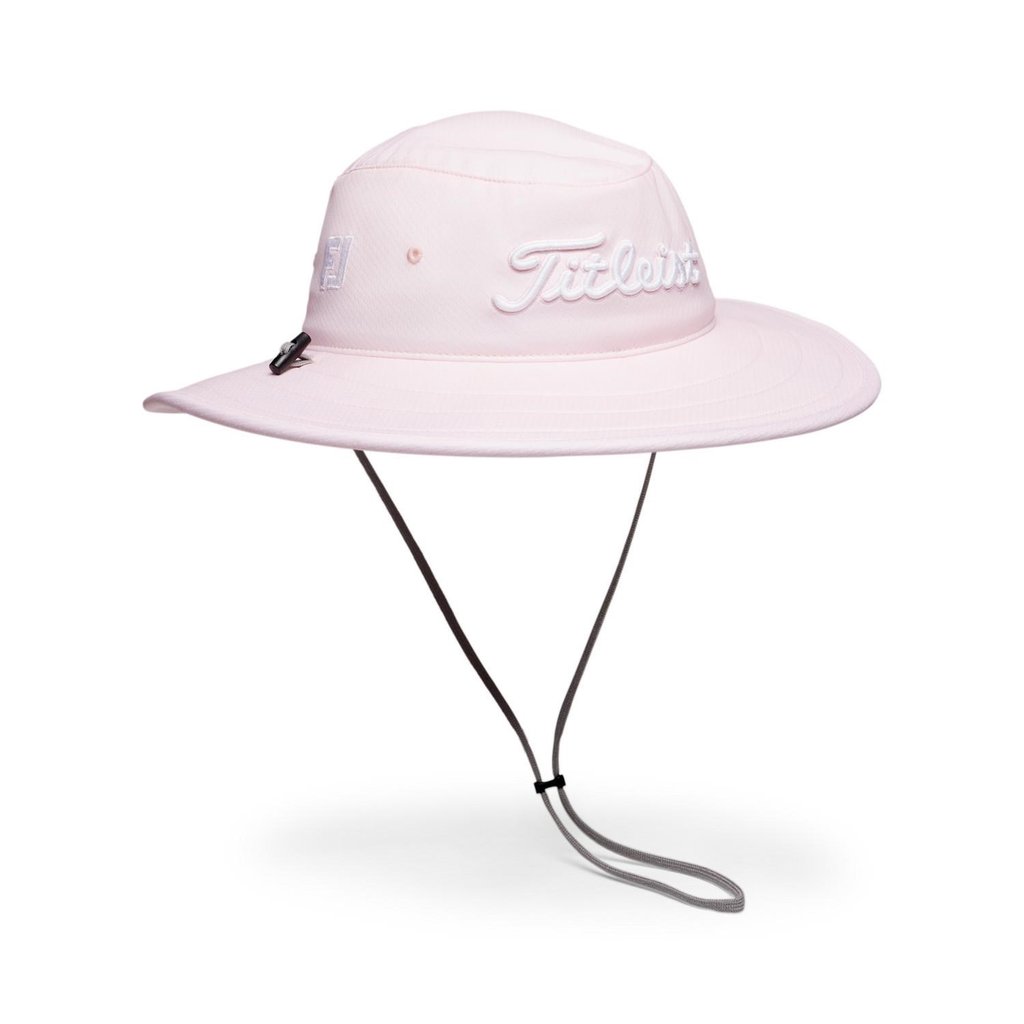 Titleist Tour Aussie sombrero de cubo de hombre, rosa pálido/blanco