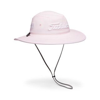Titleist Tour Aussie sombrero de cubo de hombre, rosa pálido/blanco