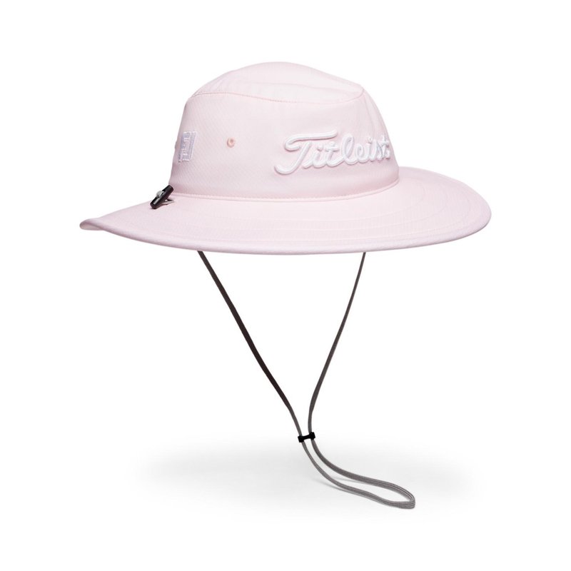 Titleist Tour Aussie sombrero de cubo de hombre, rosa pálido/blanco