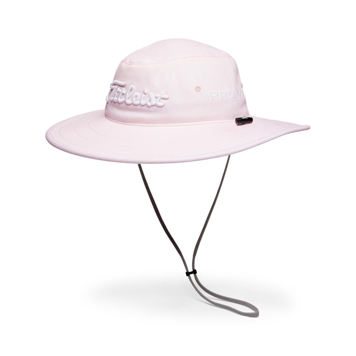 Titleist Tour Aussie sombrero de cubo de hombre, rosa pálido/blanco