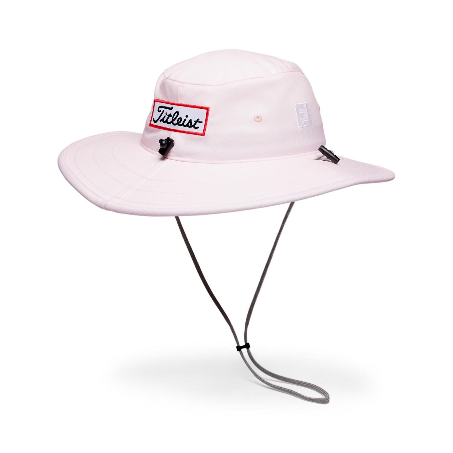 Titleist Tour Aussie sombrero de cubo de hombre, rosa pálido/blanco