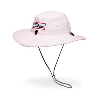 Titleist Tour Aussie sombrero de cubo de hombre, rosa pálido/blanco