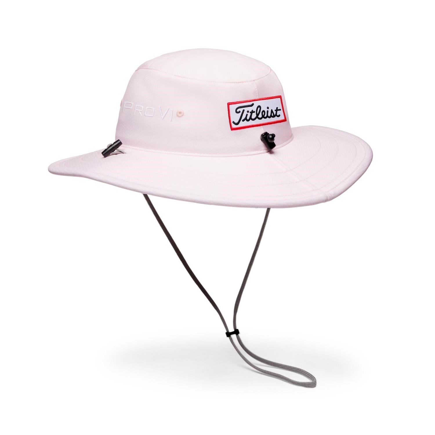 Titleist Tour Aussie sombrero de cubo de hombre, rosa pálido/blanco