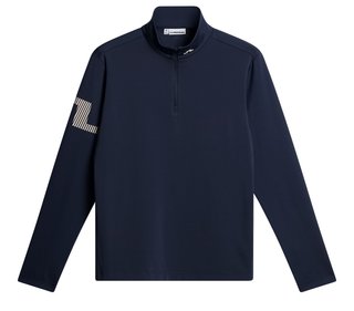 J.Lindeberg Heath Strike Mid Layer sudadera de hombre, JL Navy