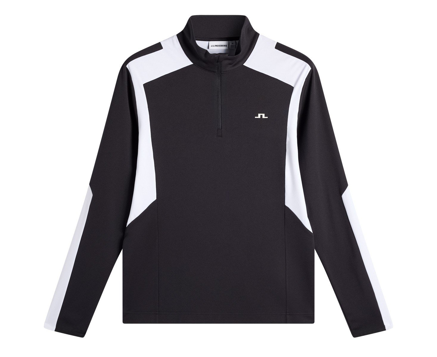 J.Lindeberg Lukas Quarter Zip sudadera de hombre, negra