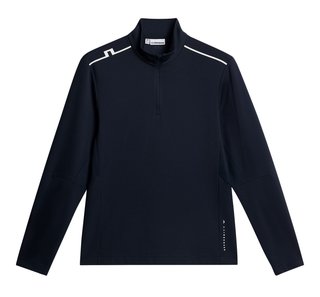 J.Lindeberg Leon Quarter Zip Mid Layer sudadera de hombre, JL Navy