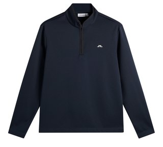 J.Lindeberg Clide Quarter Zip Mid Layer sudadera de hombre, JL Navy