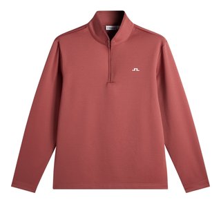 J.Lindeberg Clide Quarter Zip Mid Layer sudadera de hombre, apple butter