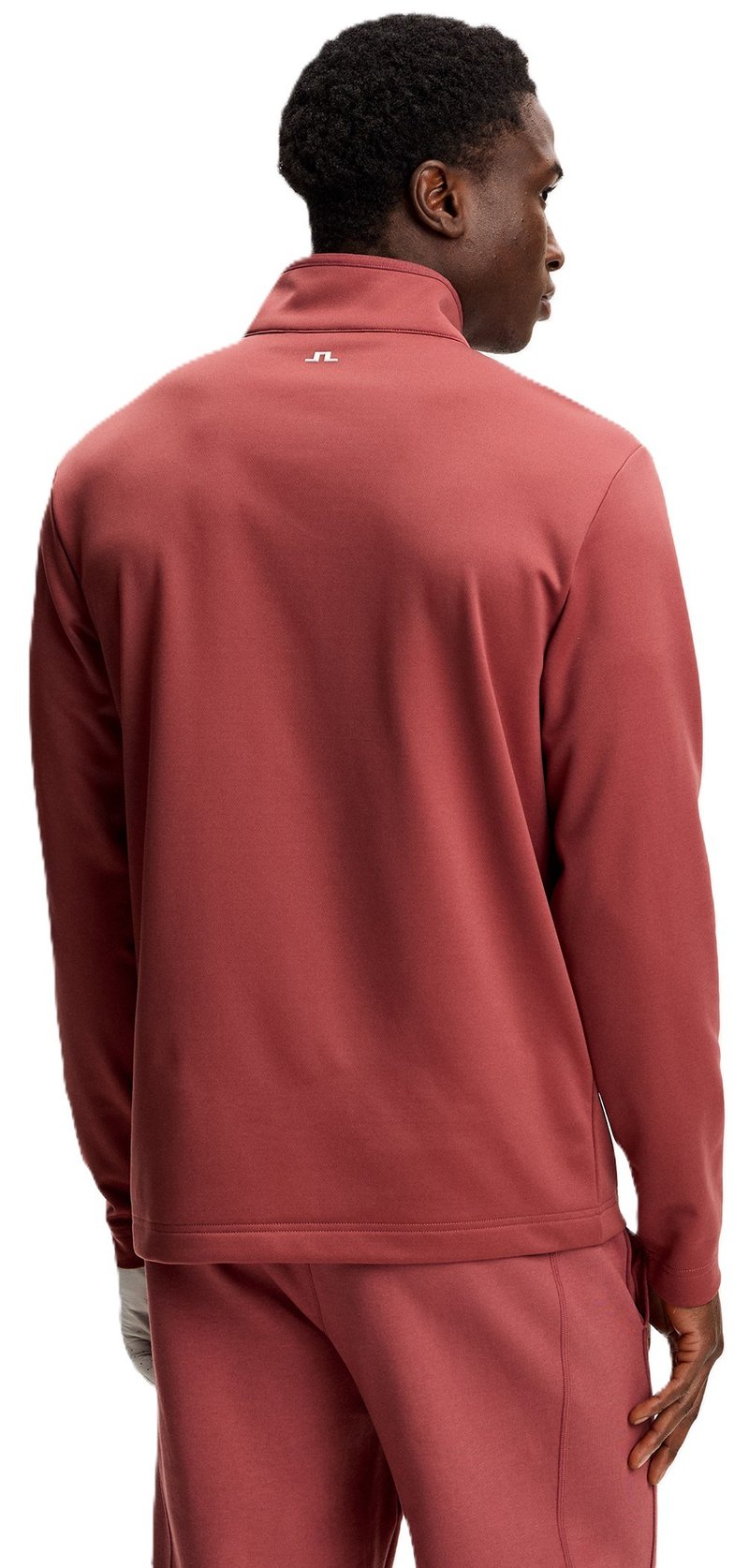 J.Lindeberg Clide Quarter Zip Mid Layer sudadera de hombre, apple butter