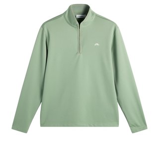 J.Lindeberg Clide Quarter Zip Mid Layer sudadera de hombre, hedge green