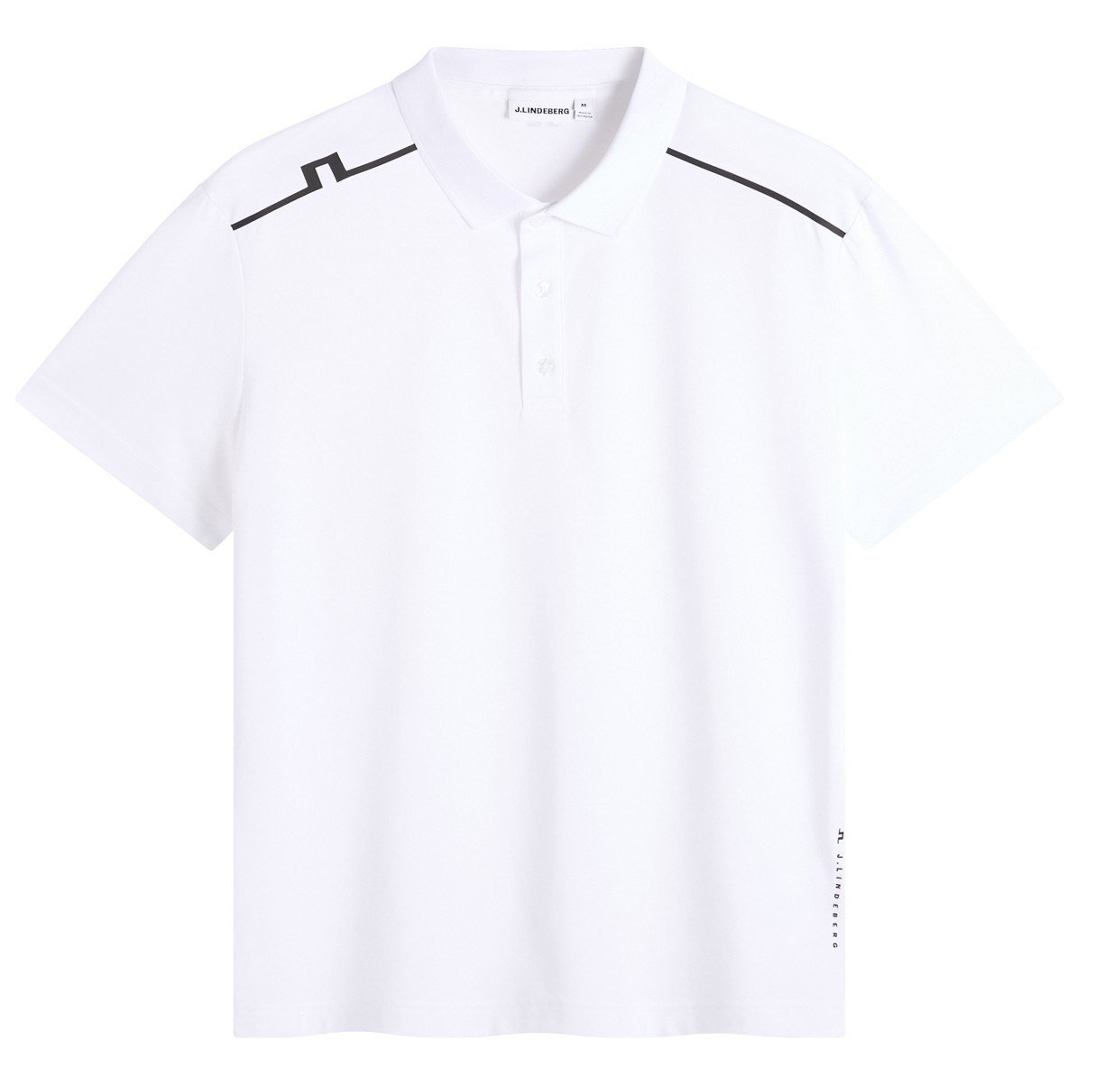 J.Lindeberg Lionel polo de hombre, blanco