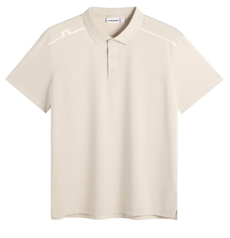 J.Lindeberg Lionel polo de hombre, moonbeam