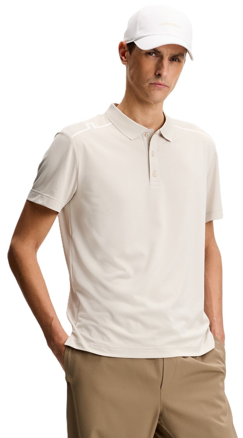 J.Lindeberg Lionel polo de hombre, moonbeam