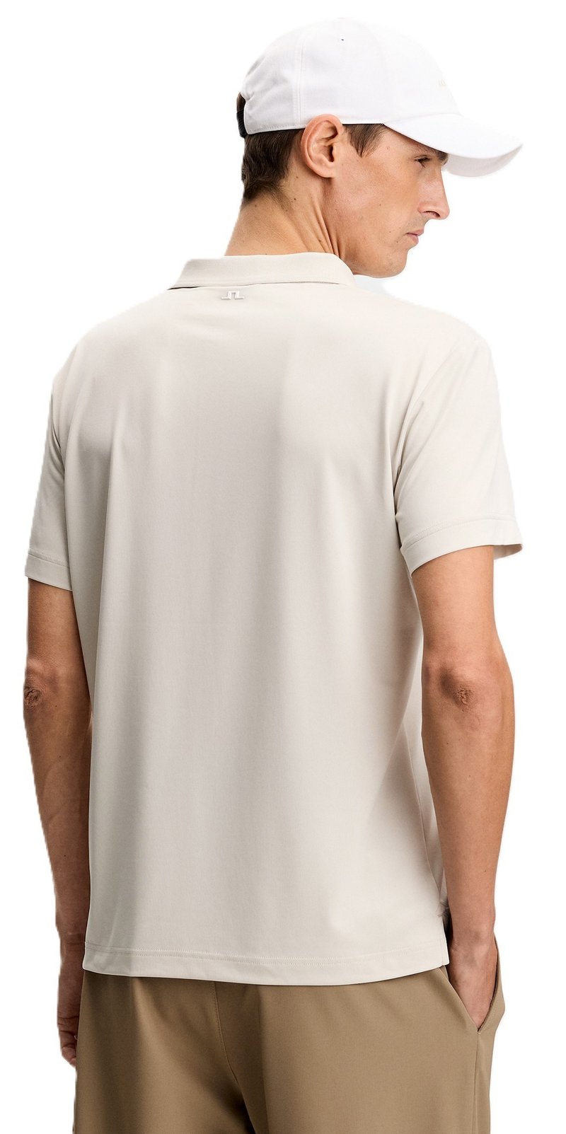 J.Lindeberg Lionel polo de hombre, moonbeam