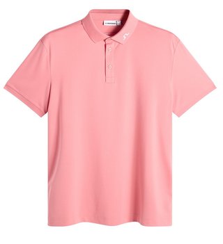 J.Lindeberg KV polo de hombre, flamingo plume