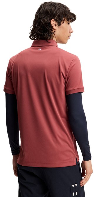 J.Lindeberg Tour Tech Slim Fit polo de hombre, apple butter