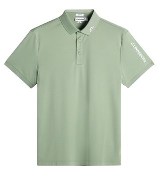 J.Lindeberg Tour Tech Slim Fit polo de hombre, hedge green