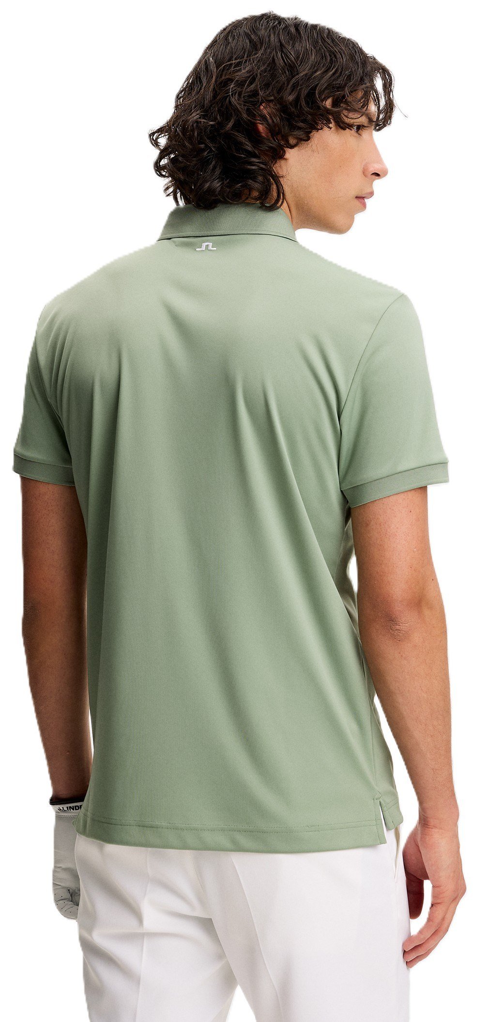 J.Lindeberg Tour Tech Slim Fit polo de hombre, hedge green