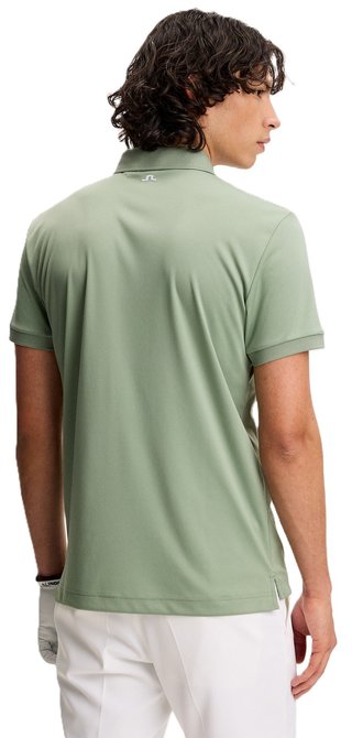 J.Lindeberg Tour Tech Slim Fit polo de hombre, hedge green