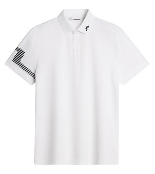 J.Lindeberg Heath polo de hombre, blanco