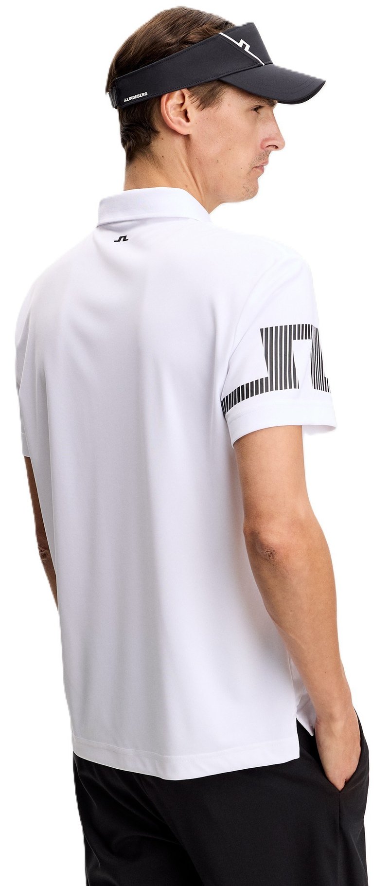 J.Lindeberg Heath polo de hombre, blanco