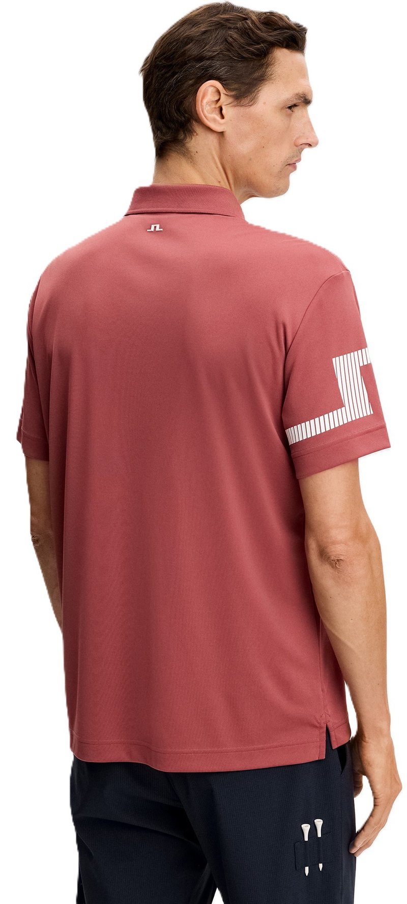 J.Lindeberg Heath polo de hombre, apple butter