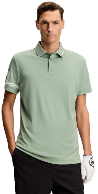 J.Lindeberg Heath polo de hombre, hedge green