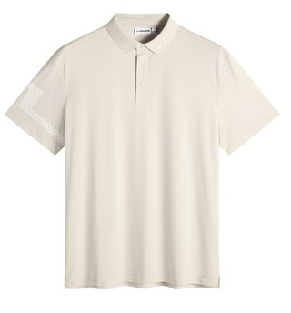 J.Lindeberg Heath polo de hombre, moonbeam