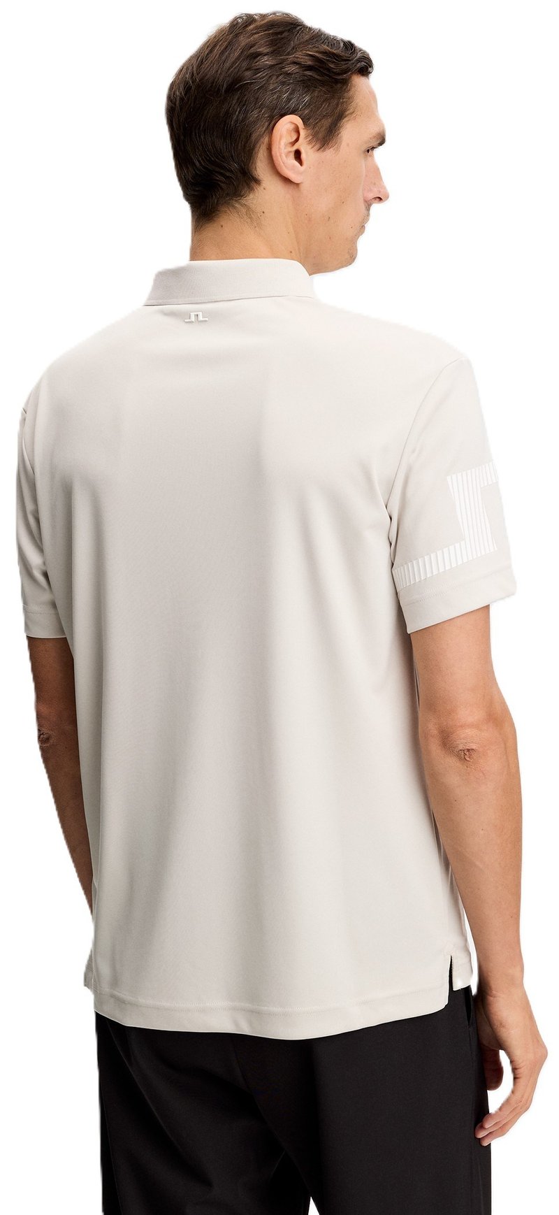 J.Lindeberg Heath polo de hombre, moonbeam