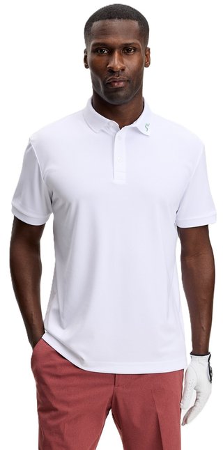 J.Lindeberg KV Print polo de hombre, paradise hedge green