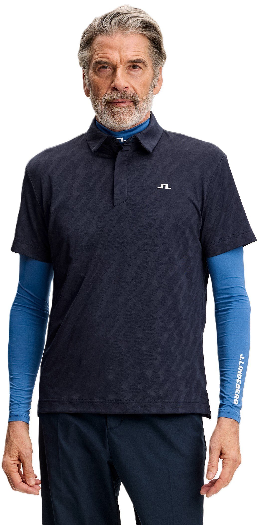 J.Lindeberg Wilhelm polo de hombre, JL Navy