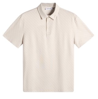 J.Lindeberg Tod Print polo de hombre, flight bridge moonbeam
