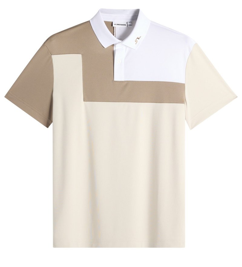 J.Lindeberg Rody polo de hombre, moonbeam