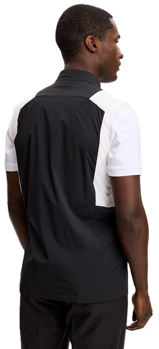 J.Lindeberg Jacs Zip chaleco de hombre, negro