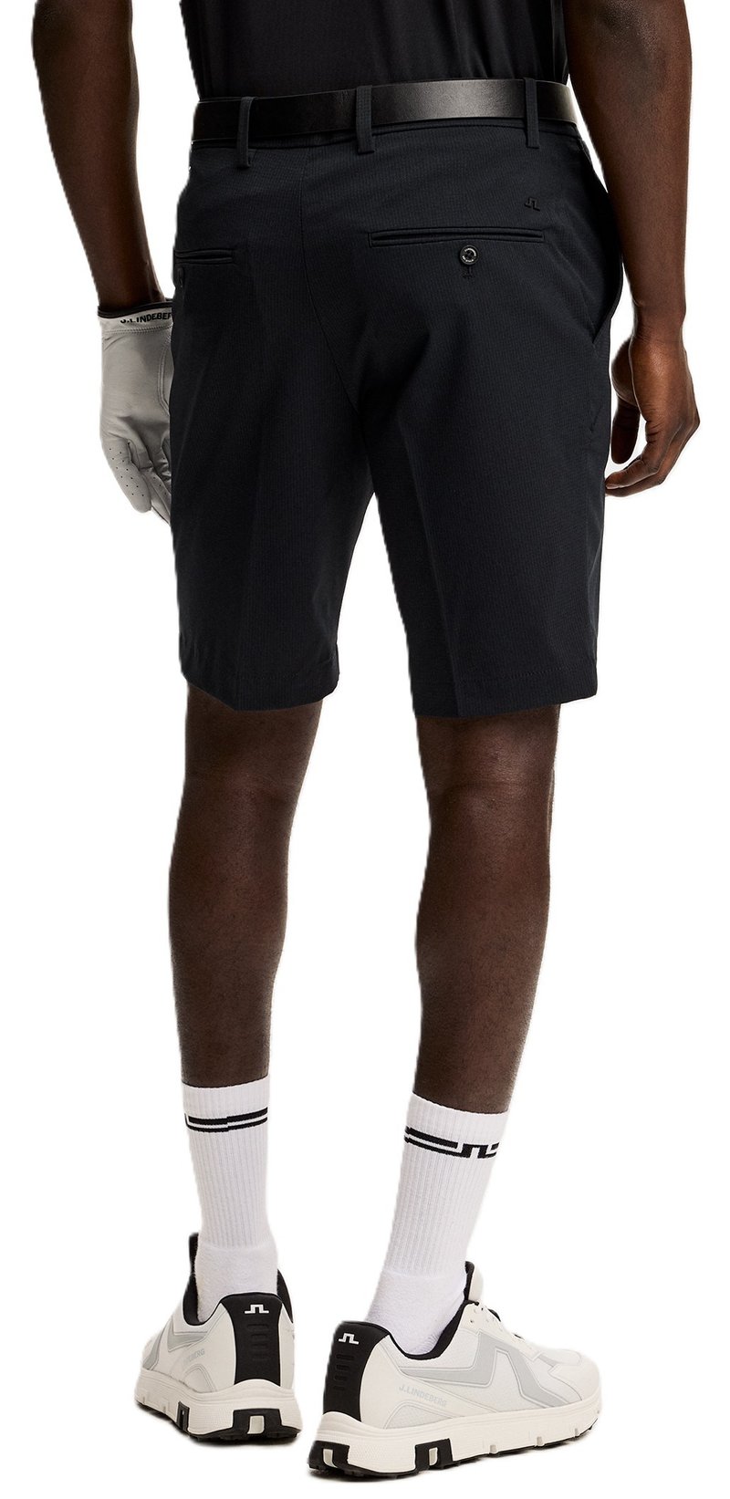 J.Lindeberg Vent pantalones cortos de hombre, negro