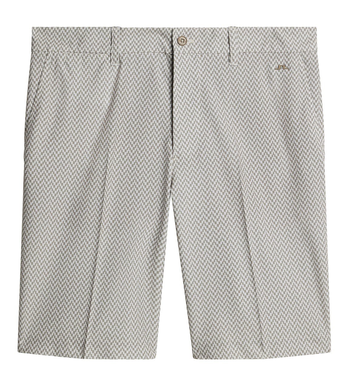 J.Lindeberg Eloy Print pantalones cortos de hombre, bridge stack brindle