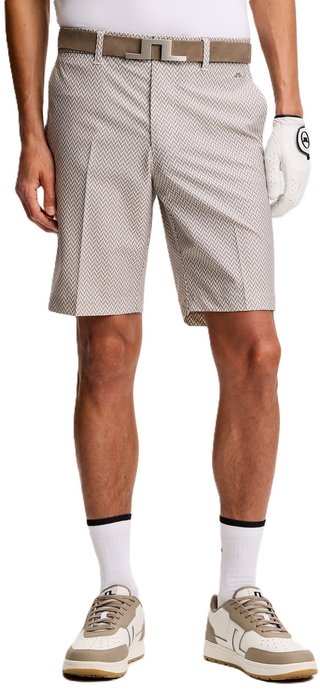 J.Lindeberg Eloy Print pantalones cortos de hombre, bridge stack brindle