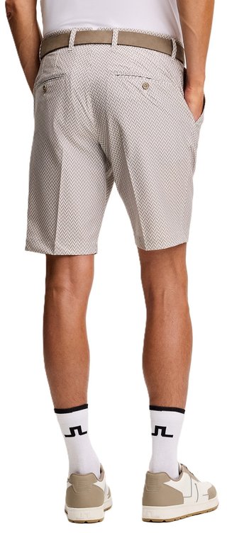 J.Lindeberg Eloy Print pantalones cortos de hombre, bridge stack brindle