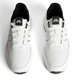 J.Lindeberg Bridge Golf Sneaker zapatos de golf para hombre, blancos
