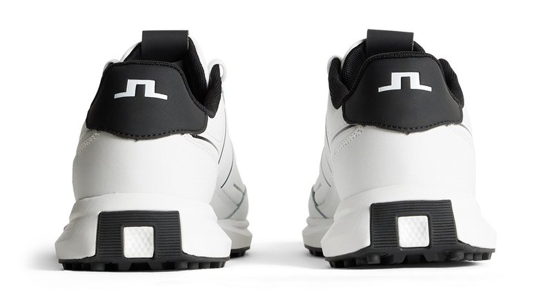 J.Lindeberg Bridge Golf Sneaker zapatos de golf para hombre, blancos