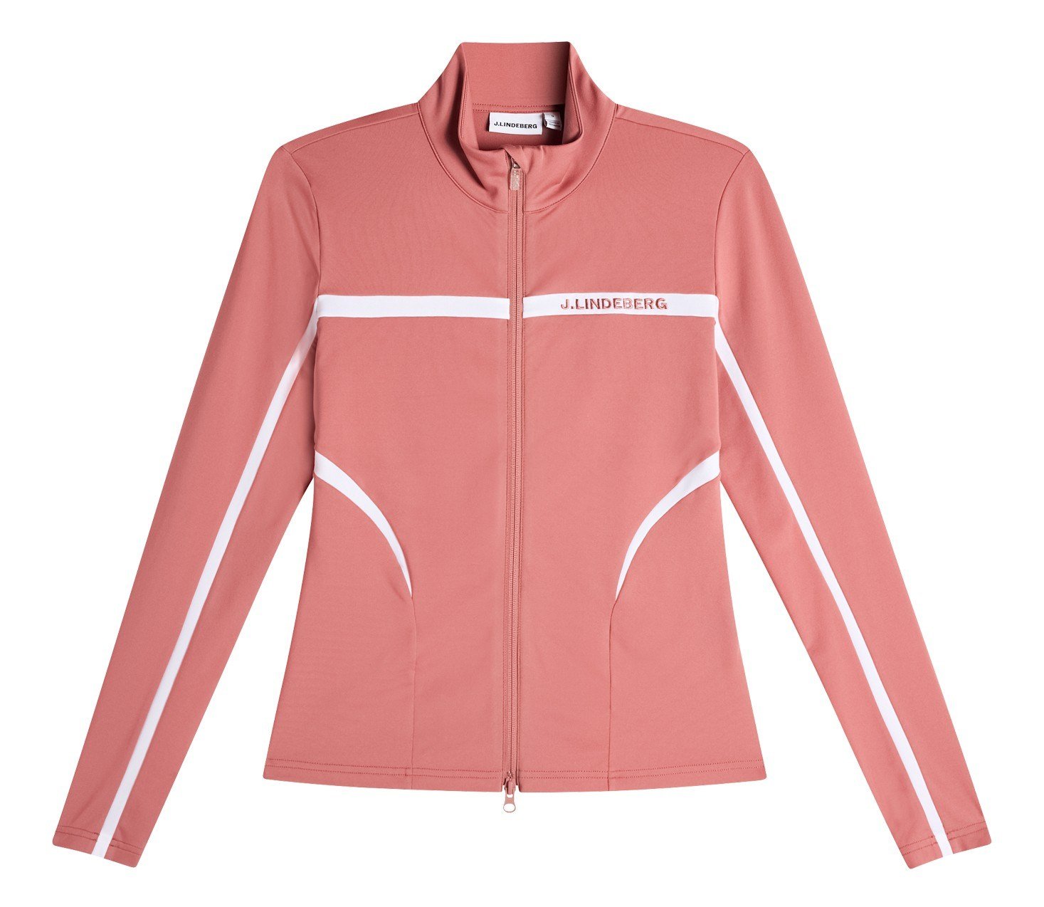 J.Lindeberg Janice Mid Layer sudadera de mujer, withered rose