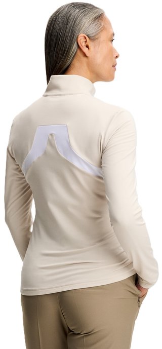 J.Lindeberg Janice Mid Layer sudadera de mujer, moonbeam
